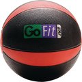 Gofit Medicine Ball (8lbs; Black & Red) GF-MB8